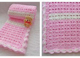 Sweetheart Baby Blanket Free Crochet Pattern