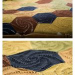 Swirled Hexagons Blanket Free Crochet Pattern