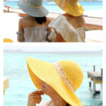 Wide Brim Beach Sun Hat Free Crochet Pattern