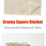 Classic Granny Square Blanket Free Crochet Pattern
