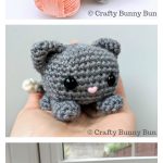 Cube Kitty Cat Amigurumi Free Crochet Pattern
