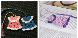 Mini Dress Bookmark Free Crochet Pattern