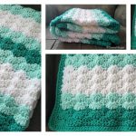 Shell Stitch Baby Blanket Free Crochet Pattern