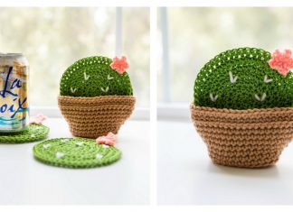 Cactus Coasters Free Crochet Pattern