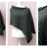 Voguish Poncho Free Crochet Pattern