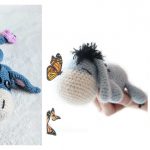 Amigurumi Eeyore Keychain Free Crochet Pattern