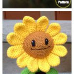 Amigurumi Happy Sunflower Free Crochet Pattern