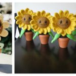 Amigurumi Sunflower Free Crochet Pattern