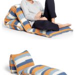 Floor Pillow Lounger Free Crochet Pattern