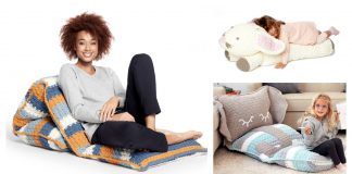 Floor Pillow Lounger Floor Cushion Free Crochet Pattern