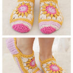 Himalayan Rose Slippers Free Crochet Pattern