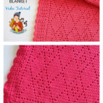 How to Crochet Diamond Blanket Video Tutorial