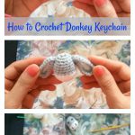 How to Crochet Donkey Keychain