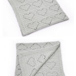Lovely Hearts Baby Blanket Free Crochet Pattern