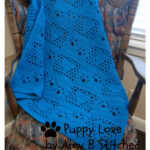 Puppy Love Blanket Free Crochet Pattern