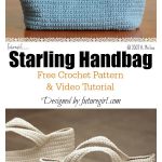 Starling Handbag Free Crochet Pattern and Video Tutorial