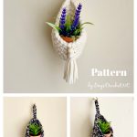 The Pixie Hanging Planter Crochet Pattern