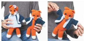 Amigurumi Fox Couple Free Crochet Pattern