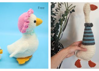 Amigurumi Goose Crochet Pattern Free & Paid