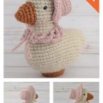 Carla the Goose Amigurumi Free Crochet Pattern