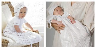 Christening Gown Free Crochet Pattern