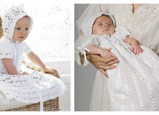 Christening Gown Free Crochet Pattern