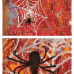 Cobweb and Spider Free Crochet Pattern