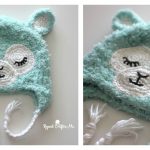 Cozy Llama Hat Free Crochet Pattern