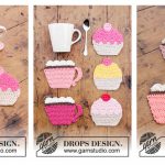Cupcake Coasters Free Crochet Pattern