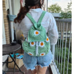 Daisy Backpack Free Crochet Pattern