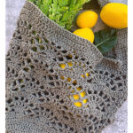 Lattice Market Bag Free Crochet Pattern