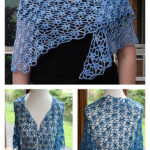 My Blue Jeans Shawl Free Crochet Pattern