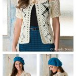 Spider Lace Jacket Free Crochet Pattern