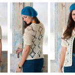 Spider Lace Jacket Free Crochet Pattern
