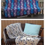 Spirals Throw Free Crochet Pattern