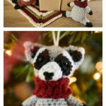 Amigurumi Tiny Raccoon Reindeer Fox Free Crochet Pattern