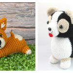 Corgi Dog Amigurumi Free Crochet Pattern