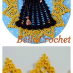 Halloween Witch Lace Doily Free Crochet Pattern