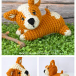 Milo the Baby Corgi Amigurumi Free Crochet Pattern