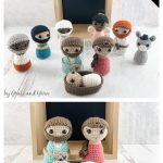 Nativity Set Free Crochet Pattern