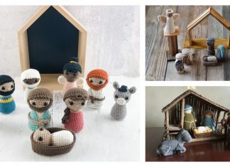 Christmas Nativity Set Free Crochet Pattern