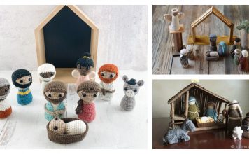 Christmas Nativity Set Free Crochet Pattern