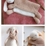 Sleepy Bunny Lovey Free Crochet Pattern