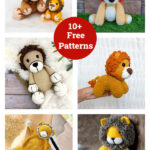10+ Amigurumi Lion Ragdoll Free Crochet Patterns