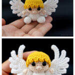 Amigurumi Angel Keychain Free Crochet Pattern