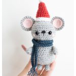 Amigurumi Christmas Mouse Free Crochet Pattern