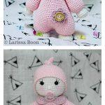 Amigurumi Sleeping Doll Free Crochet Pattern