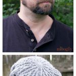Cabled Golf Cap Free Crochet Pattern