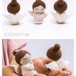 Christmas Angel Ornaments Crochet Pattern