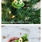 Christmas Grinch Ornament Free Crochet Pattern